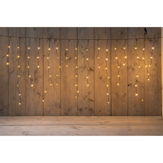 Anna's Collection Ijspegelverlichting - warm wit - 720 x 70 cm -360 led - Lichtsnoeren