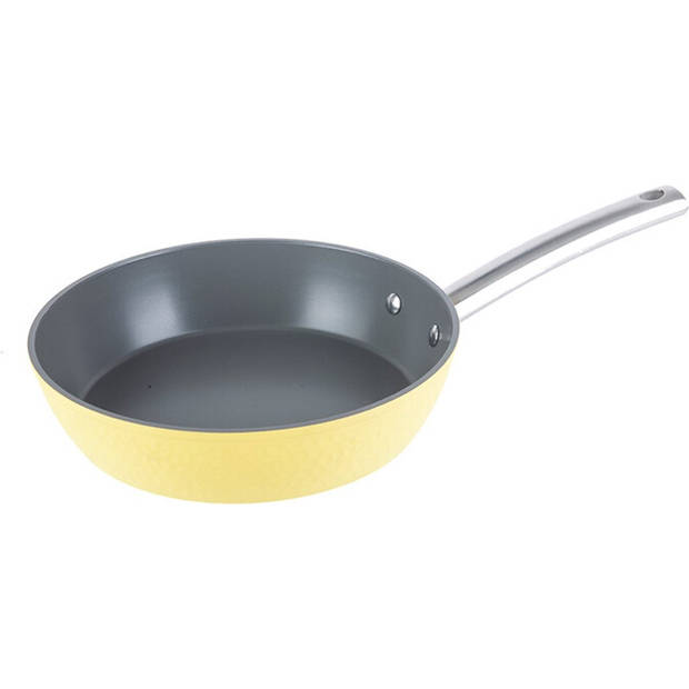 Michelino 46001 - Braadpan - Ø 20cm - Geel - Serie Leonidas