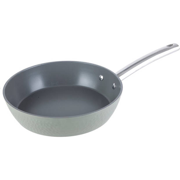 Michelino 46010 - Braadpan - Ø 28cm - Groen - Serie Leonidas