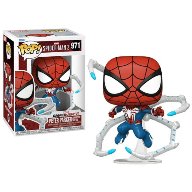 Pop Games: Spider-Man 2 - Peter Parker Funko Pop #971