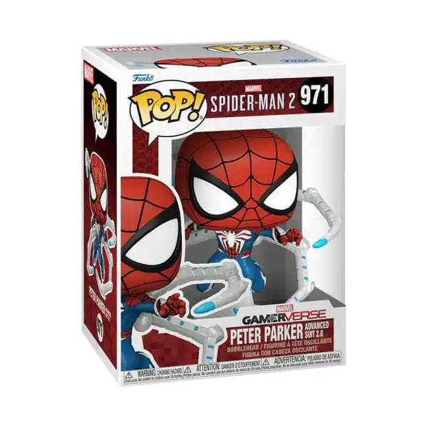 Pop Games: Spider-Man 2 - Peter Parker Funko Pop #971