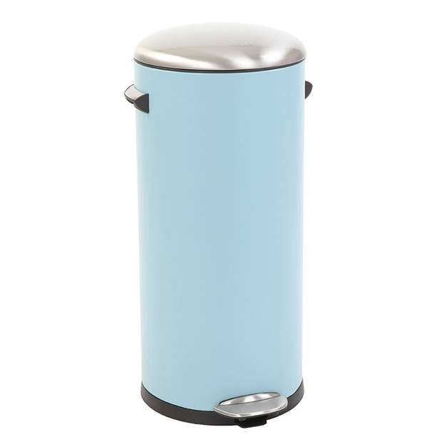 EKO - Belle Deluxe pedaalemmer 30 liter, EKO - Steel Plastic - licht blauw, sandcoated