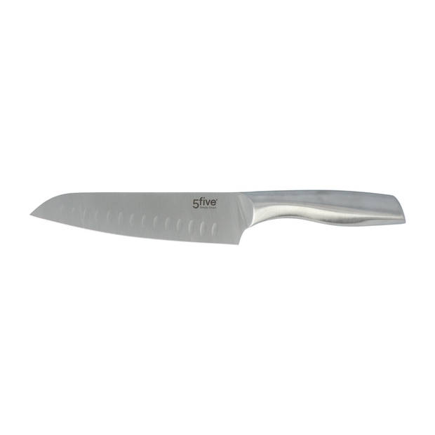 RVS BBQ-set met Marinadeinjector, Santoku Mes en Kookkwast