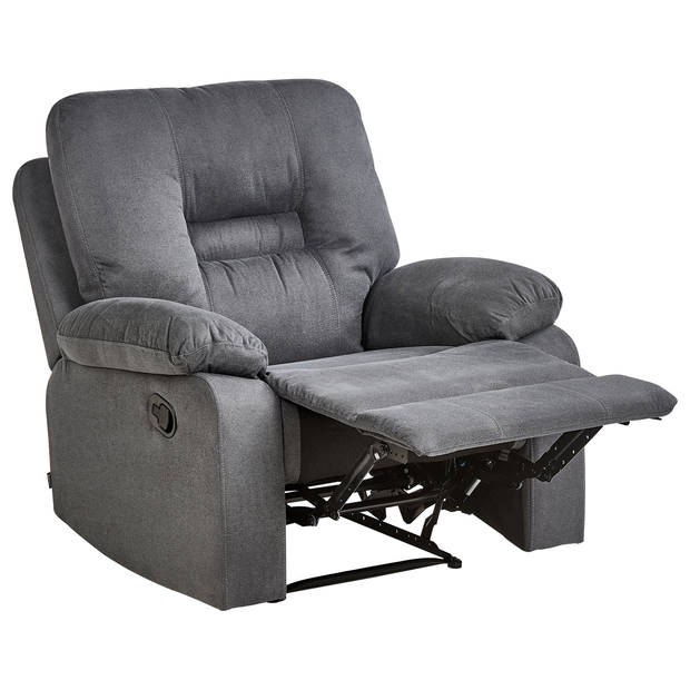 Beliani BERGEN II - Fauteuil-Grijs-Polyester