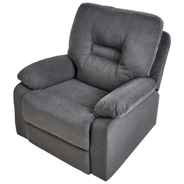 Beliani BERGEN II - Fauteuil-Grijs-Polyester