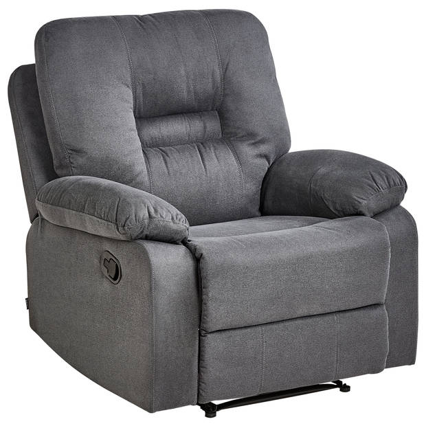 Beliani BERGEN II - Fauteuil-Grijs-Polyester