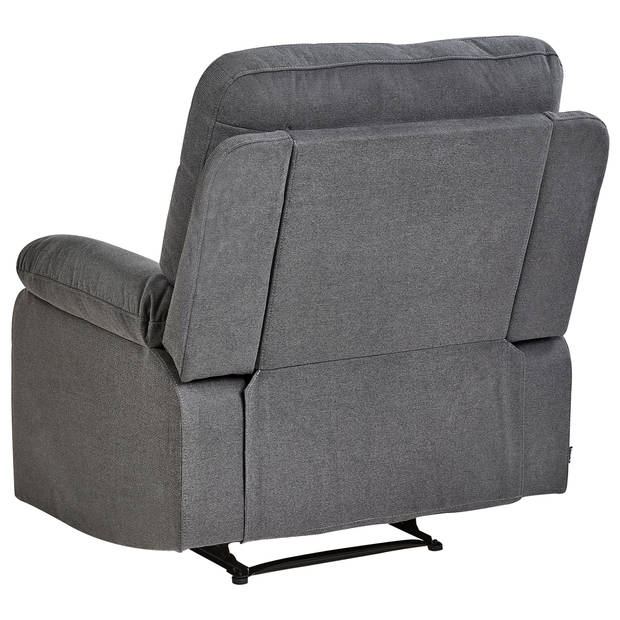 Beliani BERGEN II - Fauteuil-Grijs-Polyester