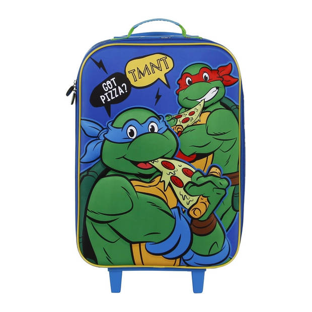 Ninja Turtles jongens trolley kinderkoffer 3D