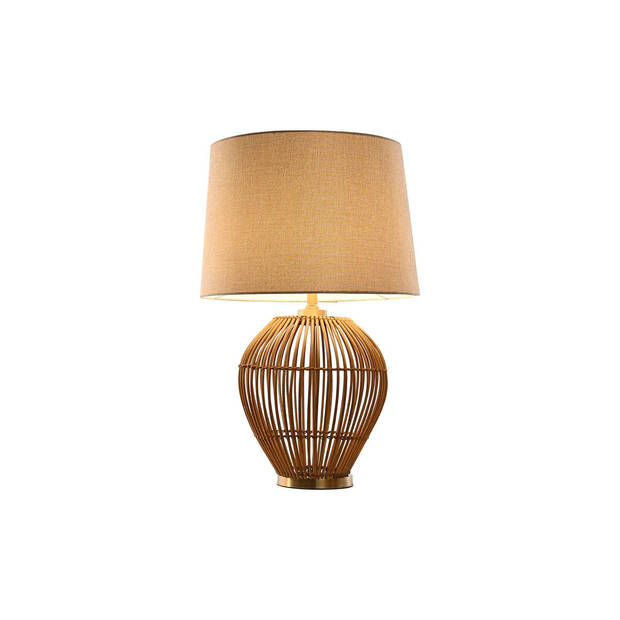 Bureaulamp Home ESPRIT Bruin Beige Gouden Natuurlijk 50 W 220 V 43 x 43 x 67 cm