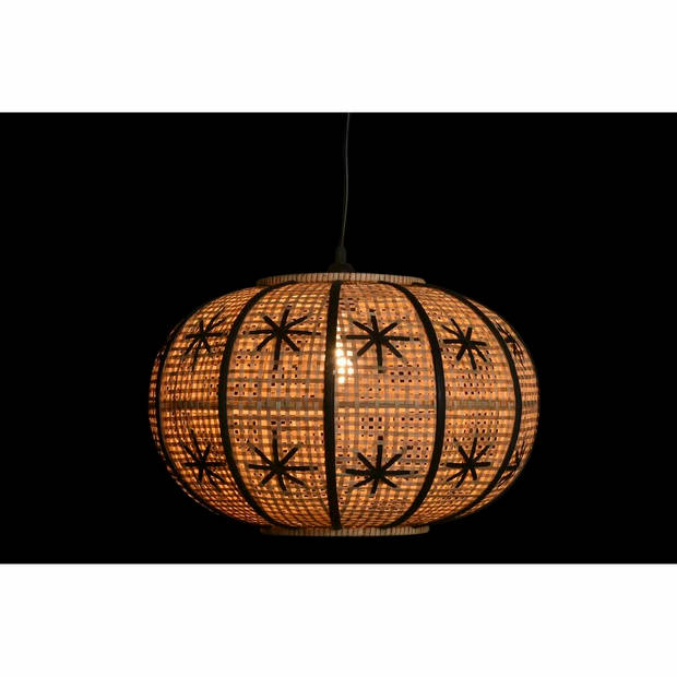 Plafondlamp DKD Home Decor Bruin Zwart 50 W 50 x 50 x 31 cm