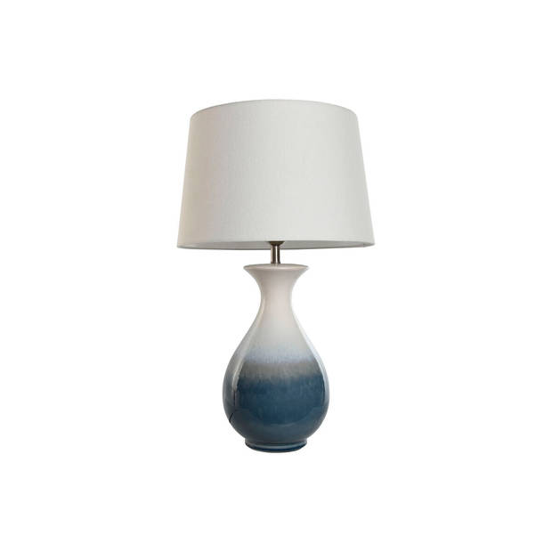 Bureaulamp Home ESPRIT Tweekleurig Keramisch 50 W 220 V 40 x 40 x 70 cm