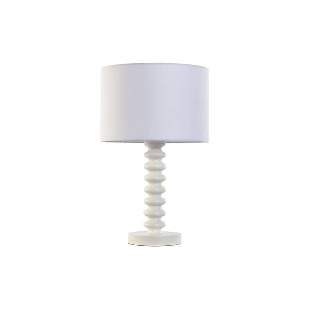 Bureaulamp Home ESPRIT Wit Metaal 30 x 30 x 50 cm