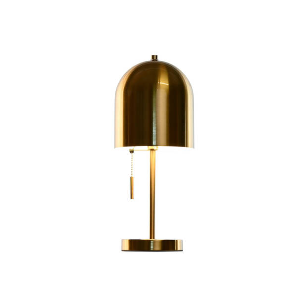 Bureaulamp Home ESPRIT Gouden Metaal 50 W 220 V 18 x 18 x 44 cm