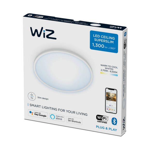 Plafondlamp Philips Wiz 14 W ø 24,2 x 2,3 cm 14 W