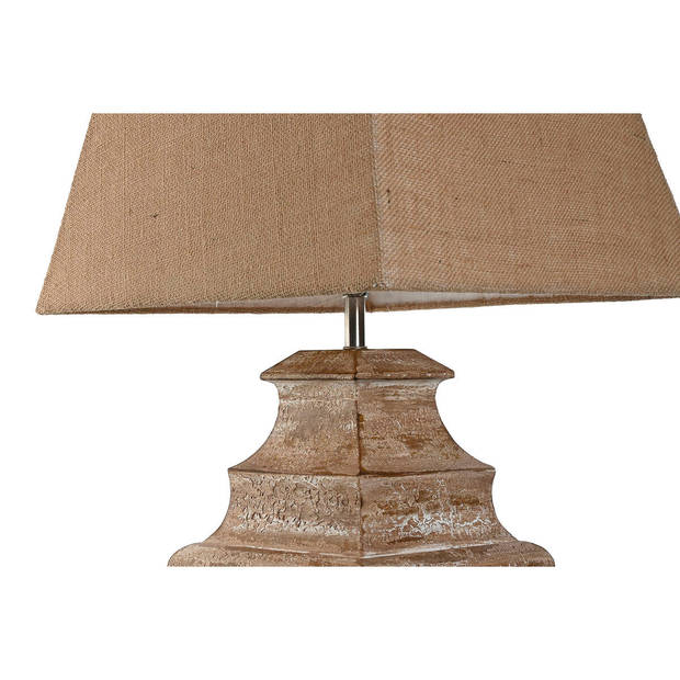 Bureaulamp Home ESPRIT Bruin Beige 50 W 220 V 35 x 35 x 83 cm