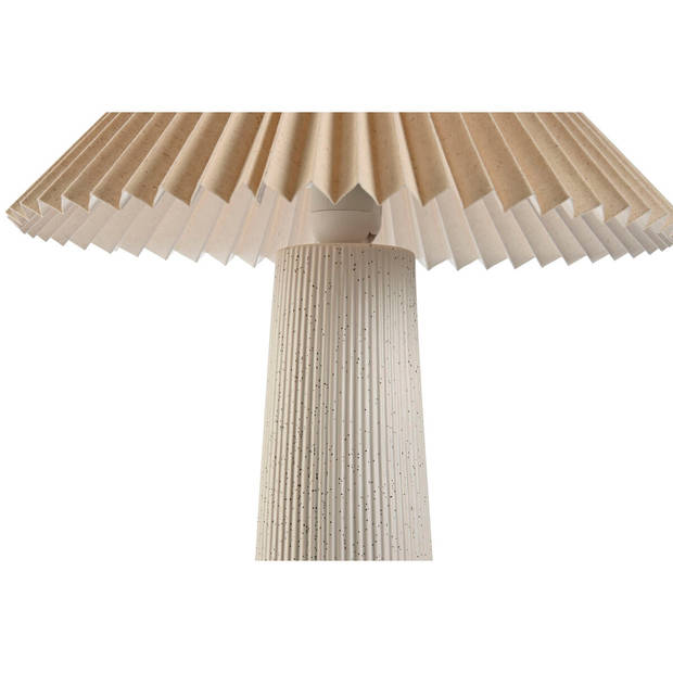 Bureaulamp Home ESPRIT Beige Keramisch 50 W 220 V 35 x 35 x 41 cm