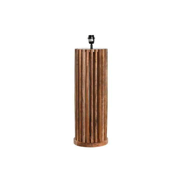 Bureaulamp Home ESPRIT Bruin Mangohout 50 W 220 V 23 x 23 x 72 cm