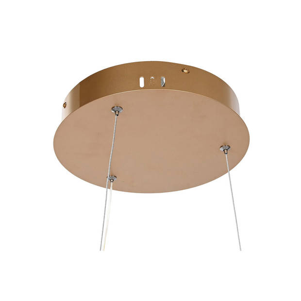 Plafondlamp Home ESPRIT Wit Gouden Siliconen Aluminium 55 W 40 x 40 x 42 cm