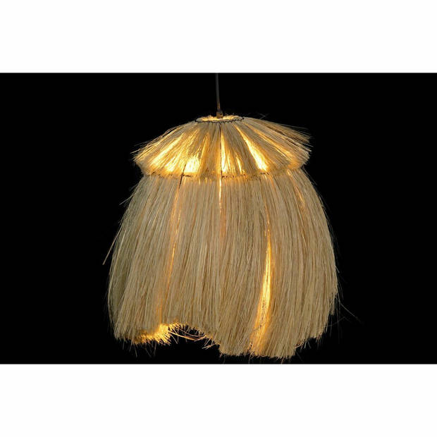 Plafondlamp DKD Home Decor Natuurlijk Metaal 40 W Jute (45 x 45 x 55 cm)