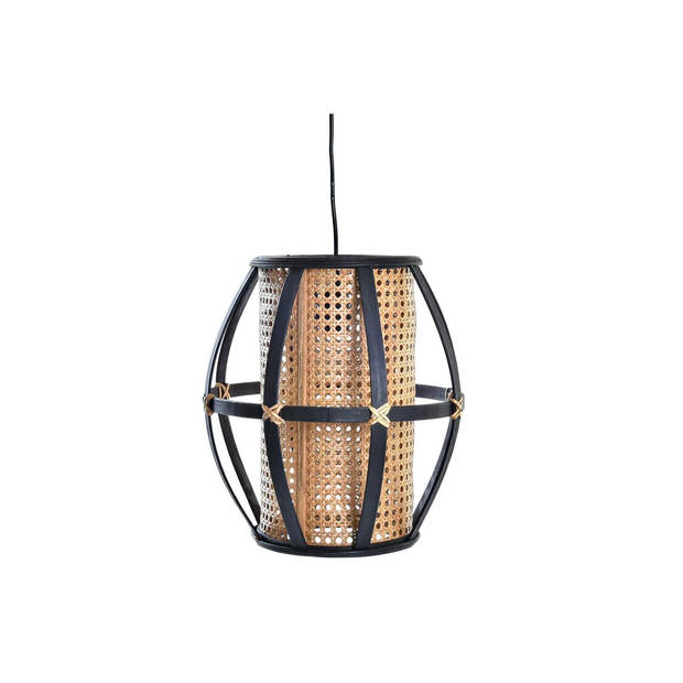 Plafondlamp DKD Home Decor Zwart Bruin 220 V 50 W (34 x 34 x 35 cm)