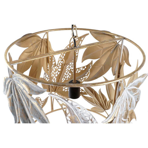 Plafondlamp DKD Home Decor Grijs Gouden (49 x 49 x 48 cm)