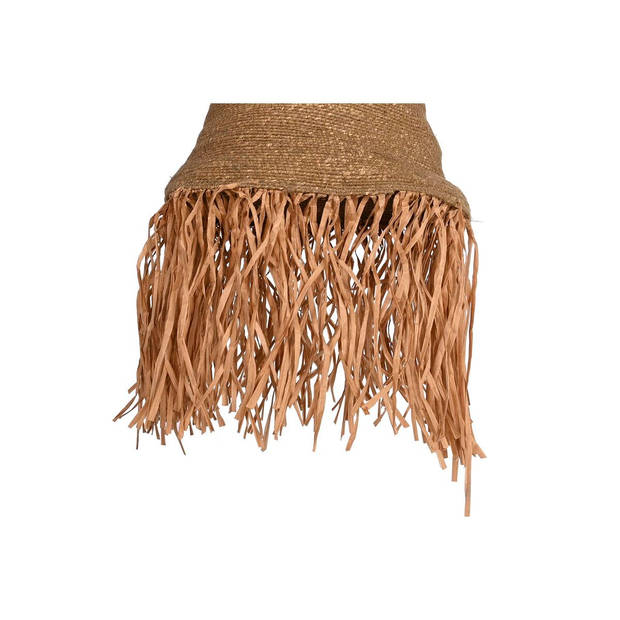 Plafondlamp DKD Home Decor Natuurlijk Ijzer 50 W Jute (44 x 44 x 67 cm)