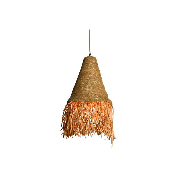 Plafondlamp DKD Home Decor Natuurlijk Ijzer 50 W Jute (44 x 44 x 67 cm)