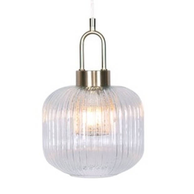 Plafondlamp DKD Home Decor Kristal Gouden Metaal Transparant (20 x 20 x 26 cm)