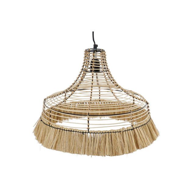 Plafondlamp DKD Home Decor Natuurlijk Metaal 40 W Jute (45 x 45 x 36 cm)