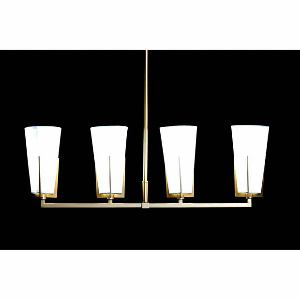 Plafondlamp DKD Home Decor Gouden Wit (67 x 14 x 22 cm)