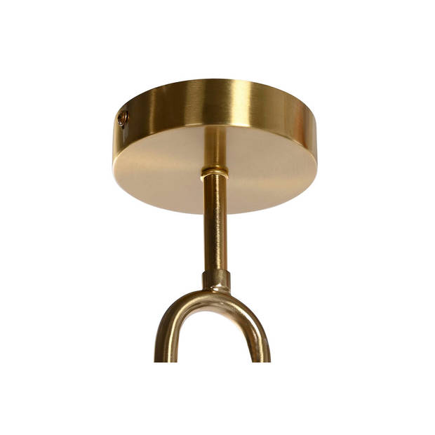 Plafondlamp DKD Home Decor Gouden Metaal Kristal 50 W 56 x 56 x 36 cm