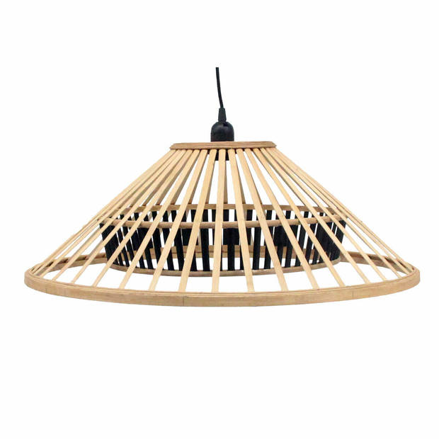 Plafondlamp DKD Home Decor Bruin Bamboe 50 W (60 x 60 x 21 cm)