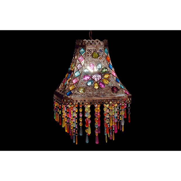 Plafondlamp DKD Home Decor Metaal Koper Multicolour 40 W 50 W 28 x 28 x 30 cm