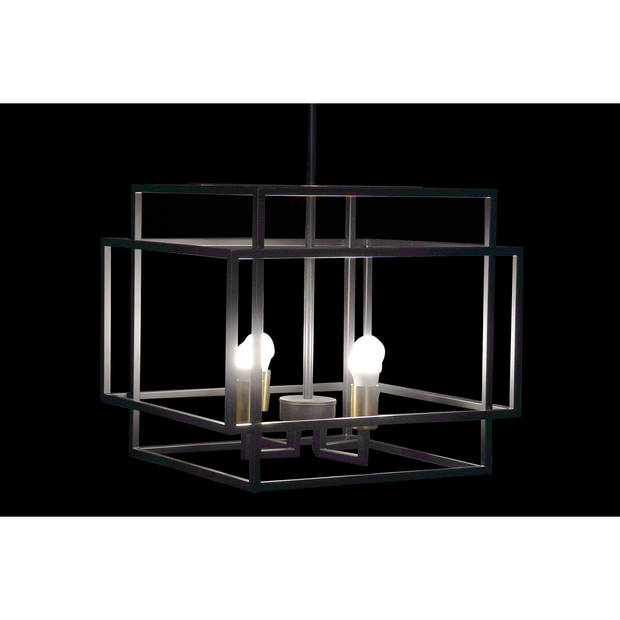 Plafondlamp DKD Home Decor Zwart Metaal 40 W 47 x 40 x 142 cm