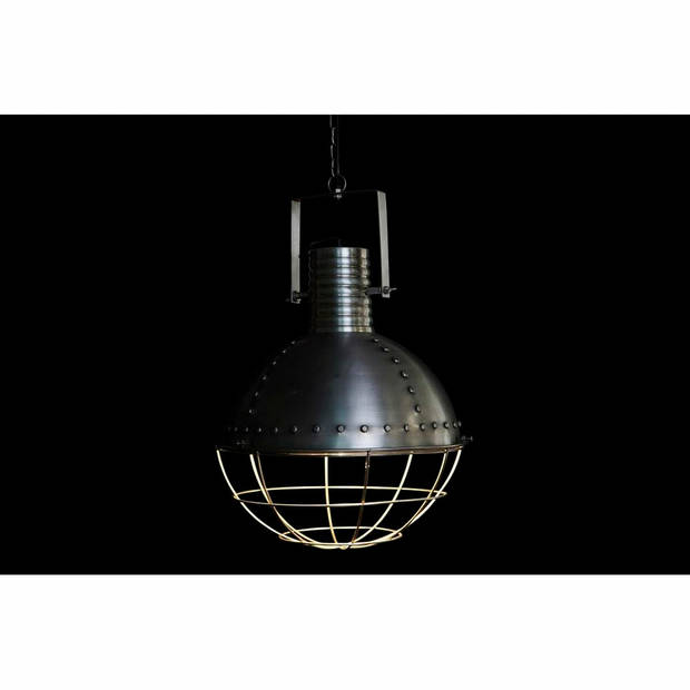 Plafondlamp DKD Home Decor 43 x 43 x 66 cm Zilverkleurig Ijzer 50 W