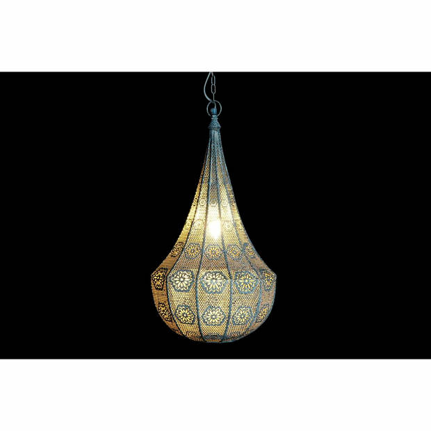 Plafondlamp DKD Home Decor 31 x 31 x 56 cm Natuurlijk Wit Ijzer 50 W