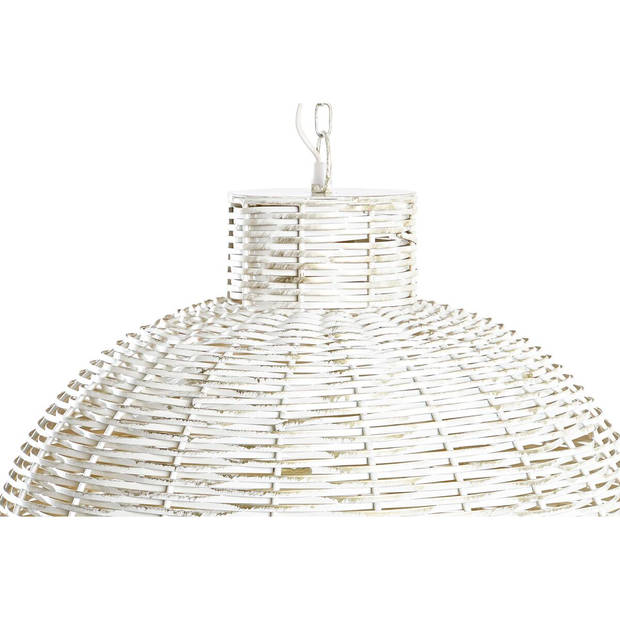 Plafondlamp DKD Home Decor Wit Gouden Ijzer 50 W 51 x 51 x 38 cm