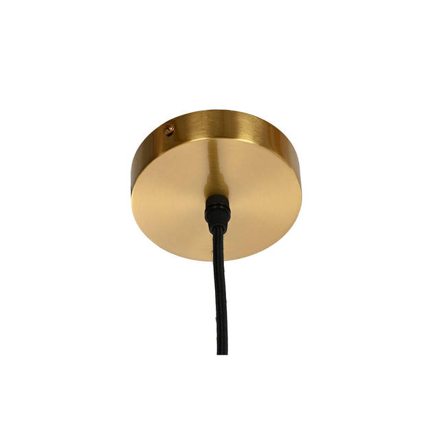 Plafondlamp DKD Home Decor Wit Gouden PVC Metaal 50 W 38 x 38 x 32 cm