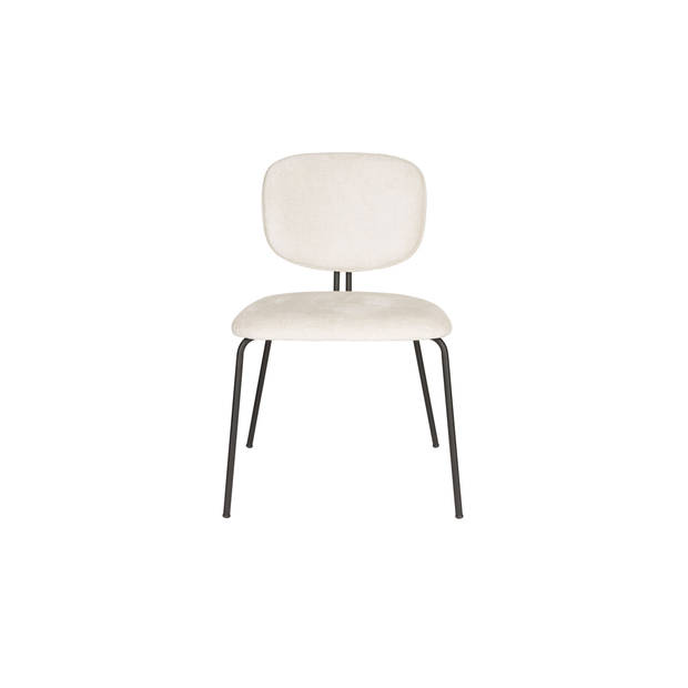 Housecraft Bouton Eetkamerstoelen Off White - Set van 2