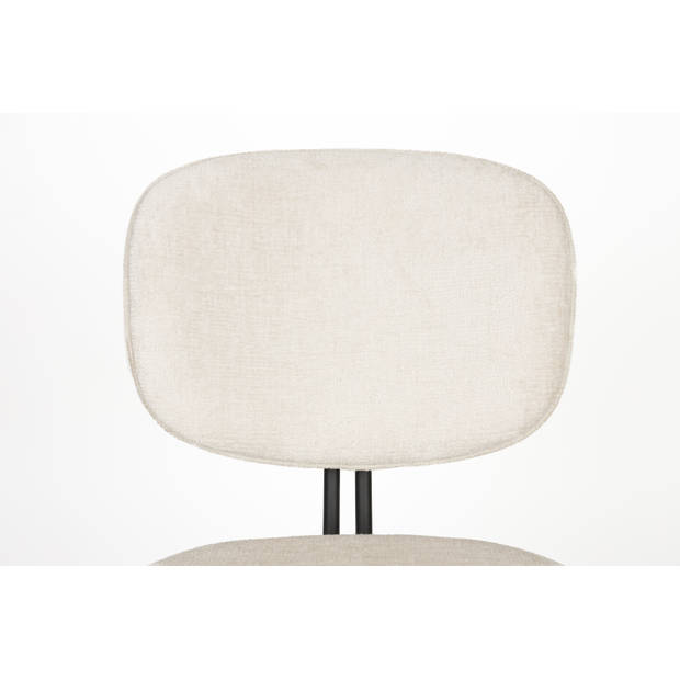 Housecraft Bouton Eetkamerstoelen Off White - Set van 2