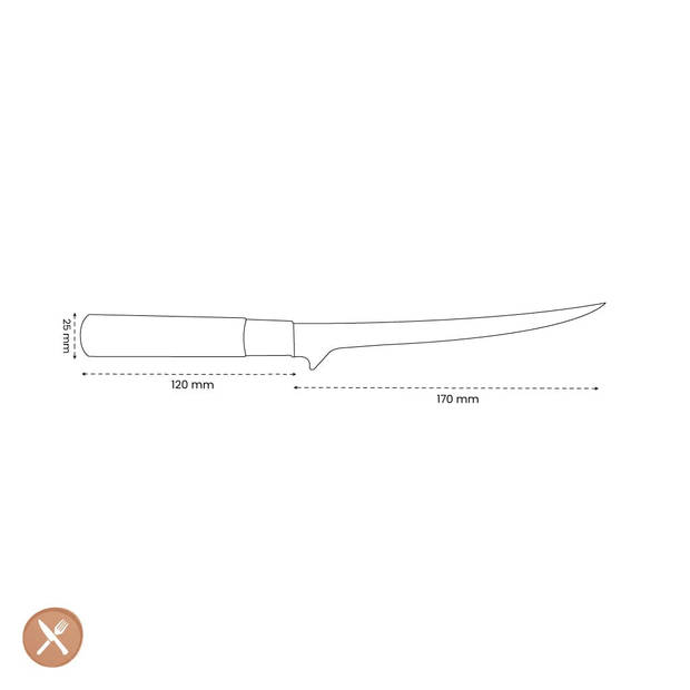 Satake - Houcho Fileermes 17 cm