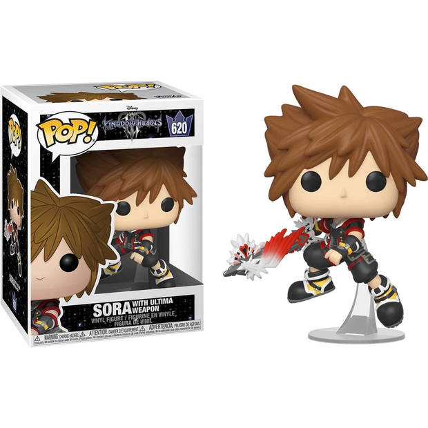 Pop Games: Kingdom Hearts 3 - Sora With Ultimate Weapon Funko Pop #620