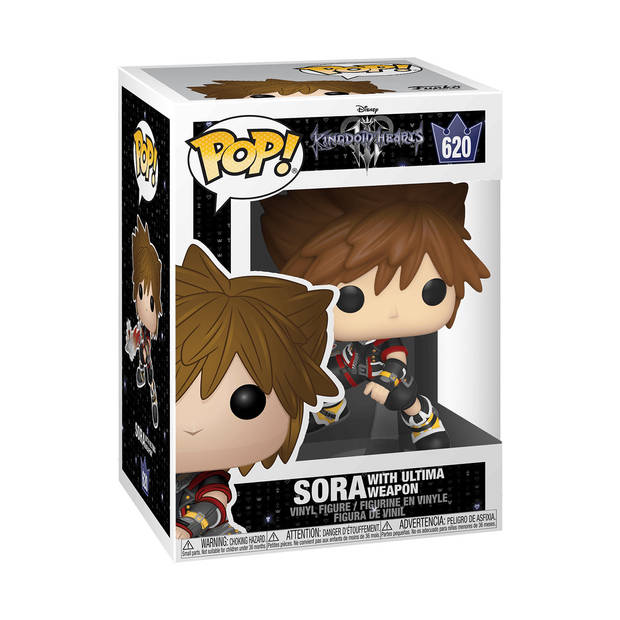 Pop Games: Kingdom Hearts 3 - Sora With Ultimate Weapon Funko Pop #620