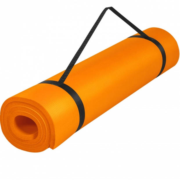 Gorilla Sports Oranje - Yogamat Deluxe 190 x 60 x 1,5 cm