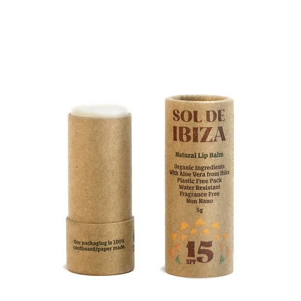 Sol de Ibiza natuurlijke beschermende lippenbalsem SPF15 - 5 gr