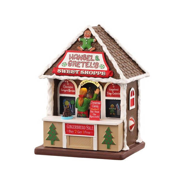 LEMAX - Hansel & Gretel'S Sweet Shoppe B/O (3V) Kerst