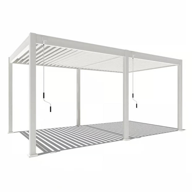 Orion Comfort - terrasoverkapping - 300 x 530 cm - wit