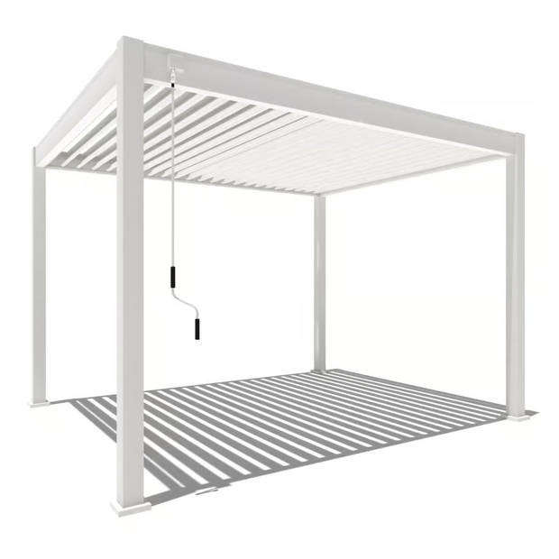 Orion Comfort - terrasoverkapping - 300 x 360 cm - wit