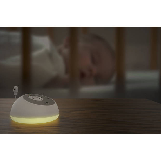 Motorola - Digitale dect Babyfoon - MET Terugspreekfunctie - Slaapliedjes - temperatuurweergave - Wit