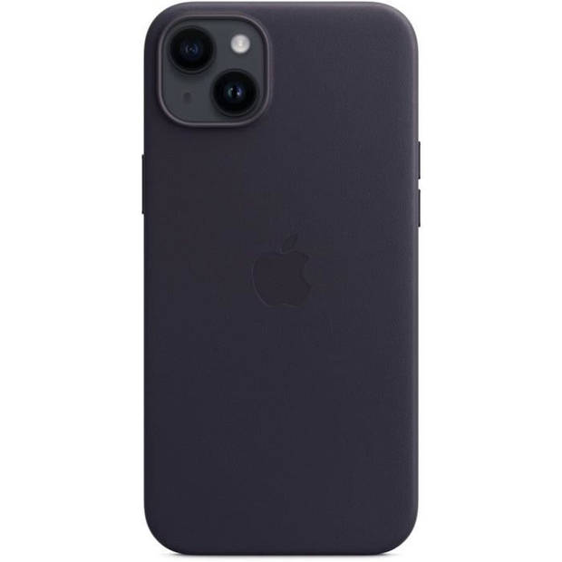 Apple Leather Shell voor iPhone 14 Plus met MagSafe - Midnight